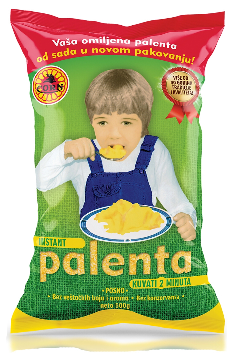 Instant palenta